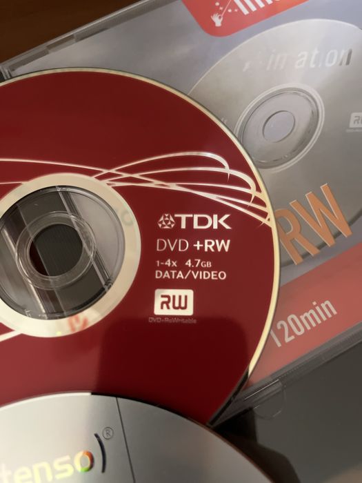 5 DVD+RW + 1 CD-RW