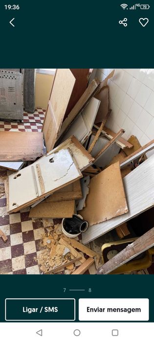 Limpezas recheios sucatas eletrodomésticos velharias fretes etc