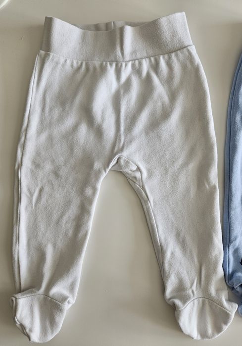 Zestaw, komplet 3 x półśpiochów dziecięcych; 74; biały, niebieski
Rozm