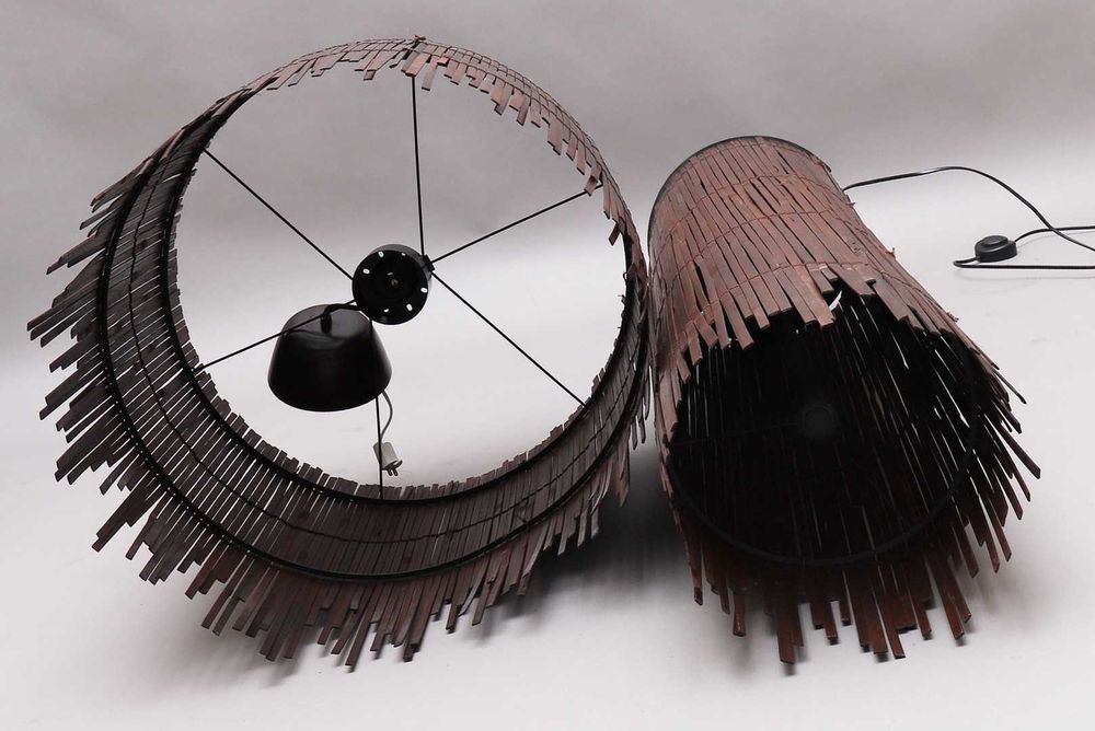 candeiro de tecto em bambu CEILING LAMP & FLOOR LAMP, bamboo, "Rotvik", IKEA