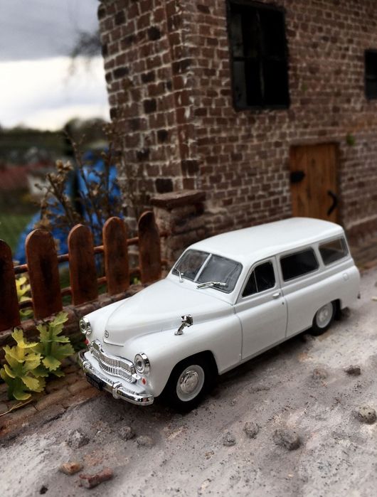 Prospekt- WARSZAWA 201F-auta PRL,model,autka,kolekcja