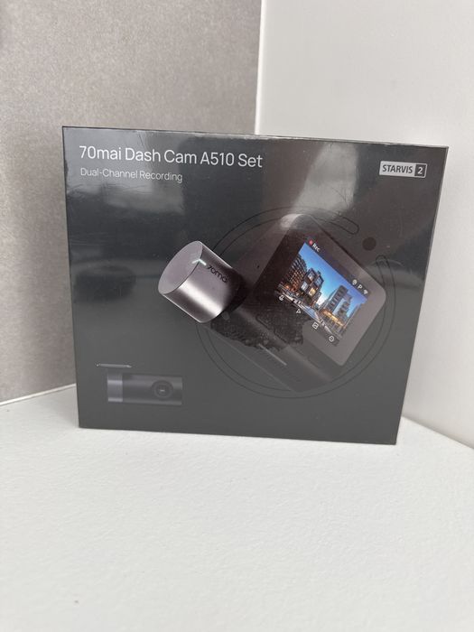 Відеореєстратор Xiaomi 70mai Dash Cam А510 + задня камера RC11, новий