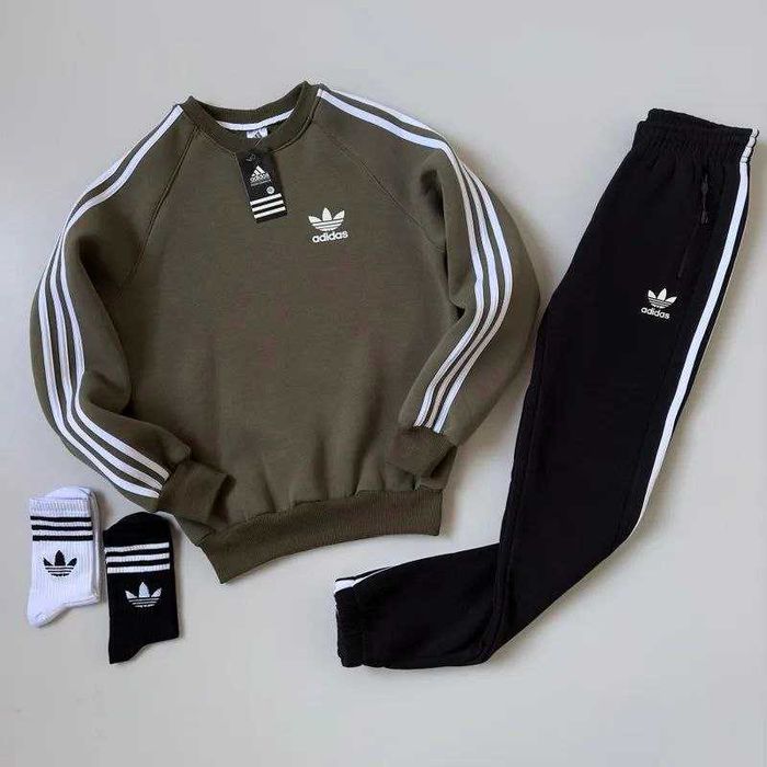 Спортивный костюм Adidas зимний мужской утепленный