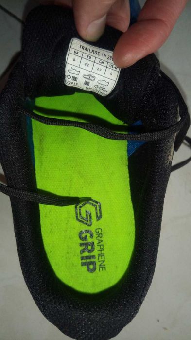 Sapatilhas INOV-TrailRoc 280_42_27cm_Trail_Corrida