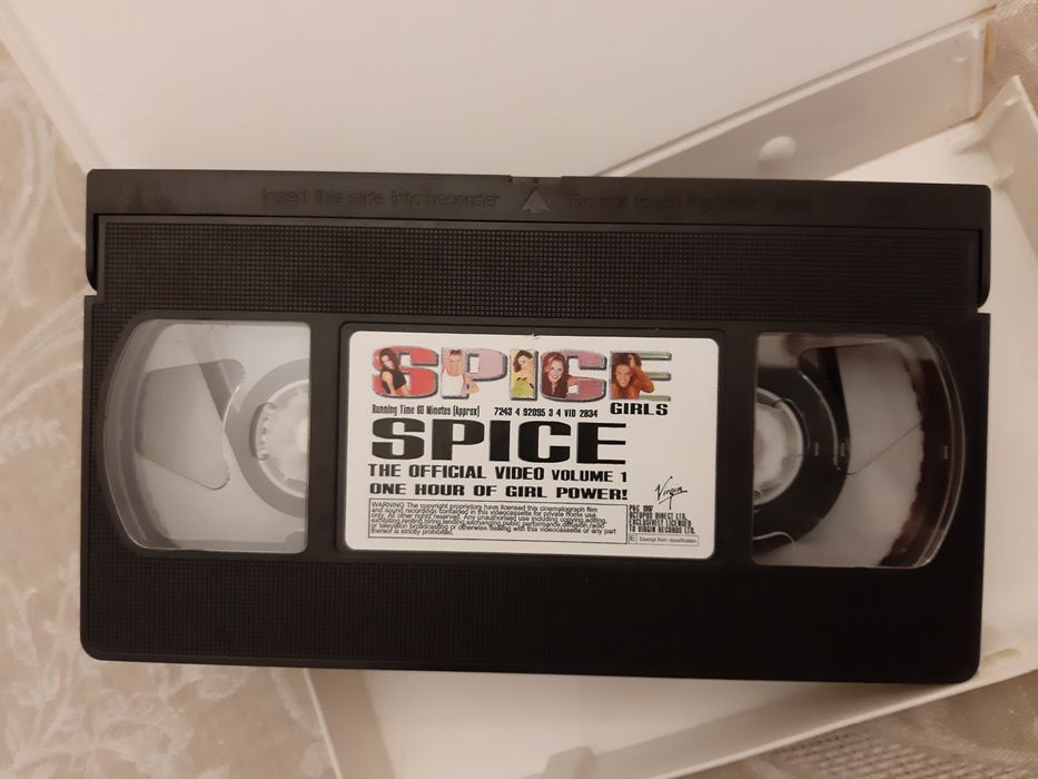 Cassete VHS Spice Girls