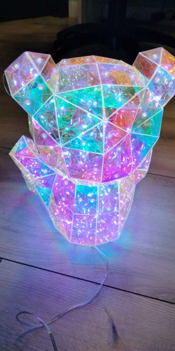 lampka nocna led miś świecący prezent pomysł na prezent dzień  kobiet.