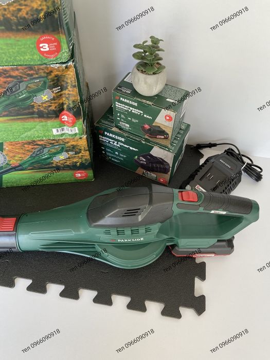 НІМЕЧЧИНА Повітродувка акумуляторна, дуйка для листя, снігу Parkside