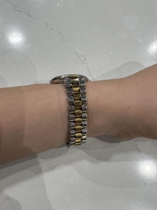 Zegarek srebrno-złoty Tous