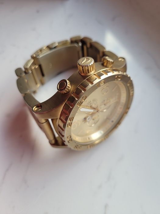 Zegarek Nixon 51-30 złoty oryginalny