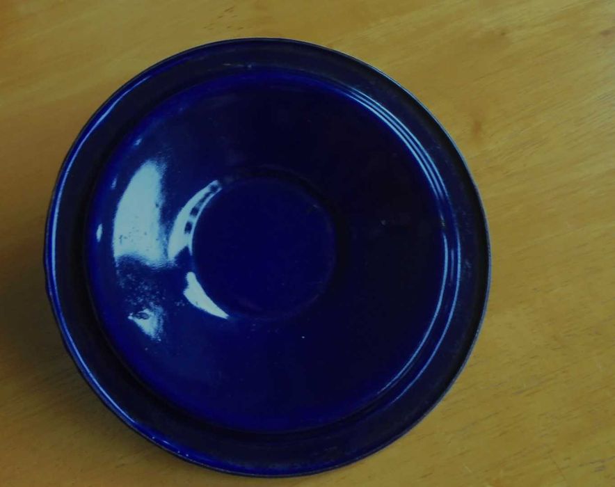 Pokrywka do garnka emaliowana kobalt 18 cm