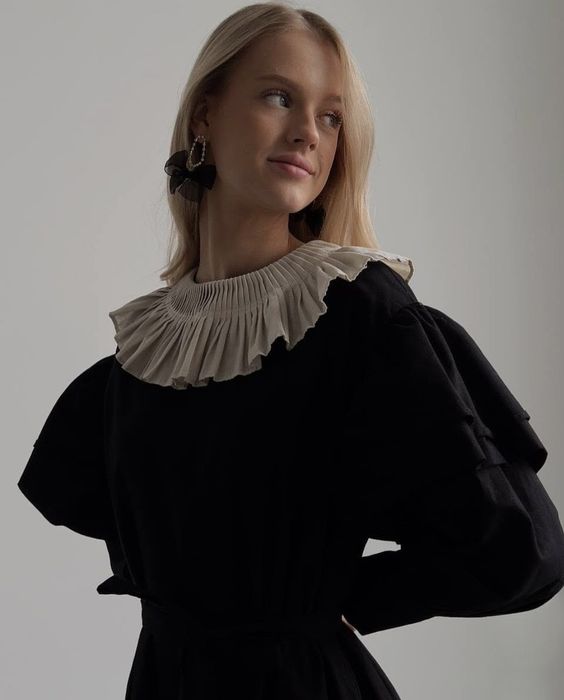 Лляна мила сукня міді