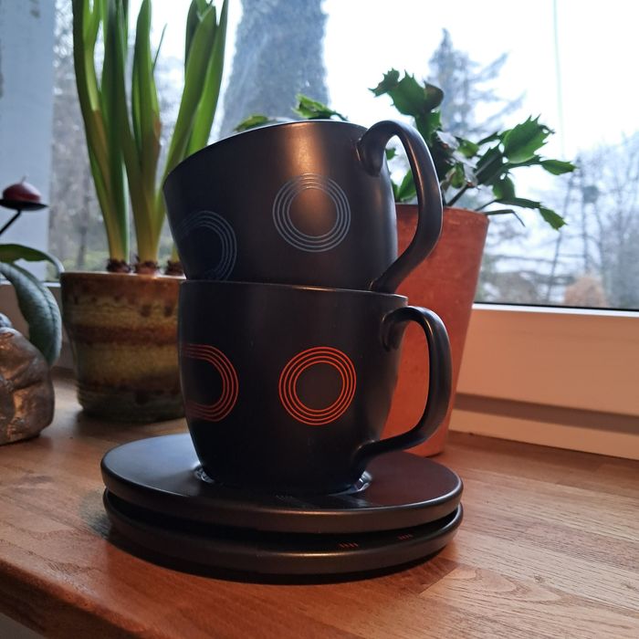 Ikea kubek  Record duet x 2 komplety vintage