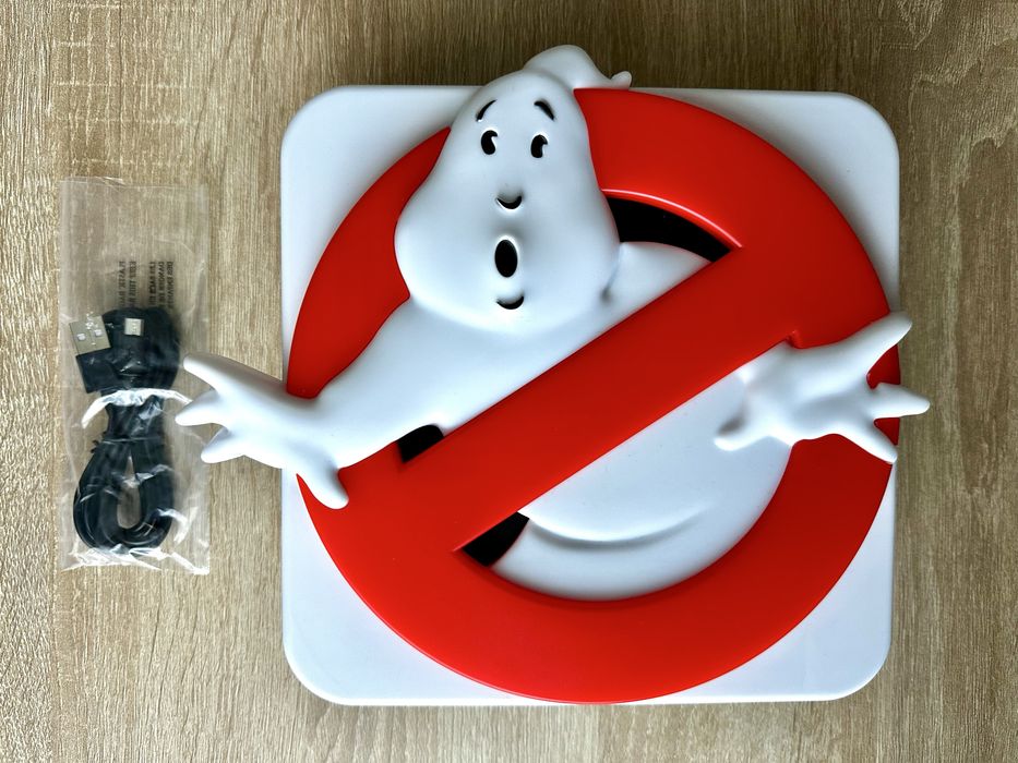 Ghostbusters lampka 3D biurkowa scienna Pogromcy Duchów zasilana USB