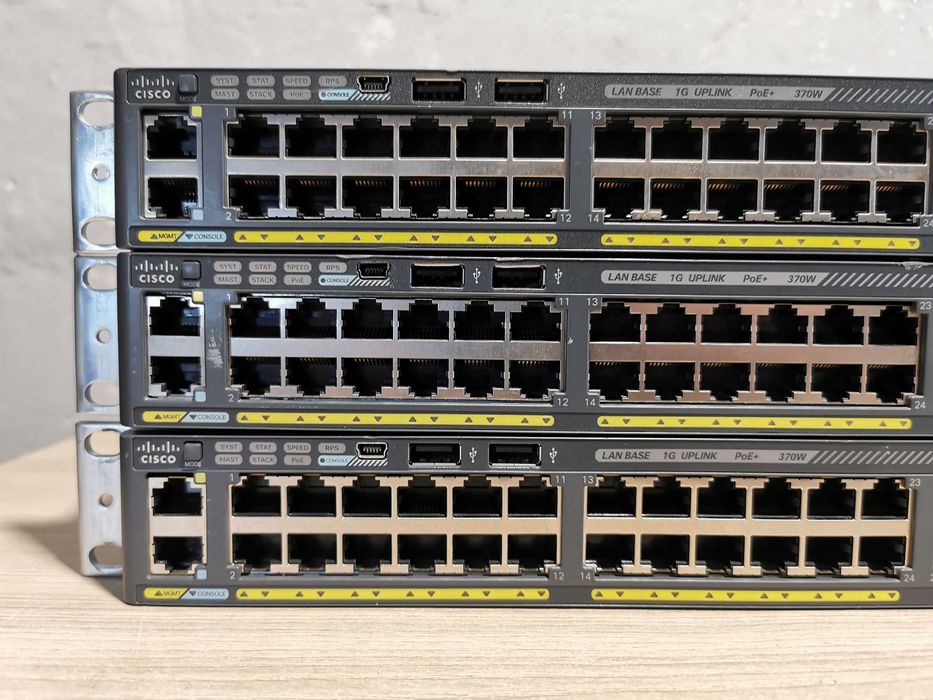Гигабитный Poe Коммутатор Cisco WS-C2960X-48LPS-L(Poe) безнал/гарантия