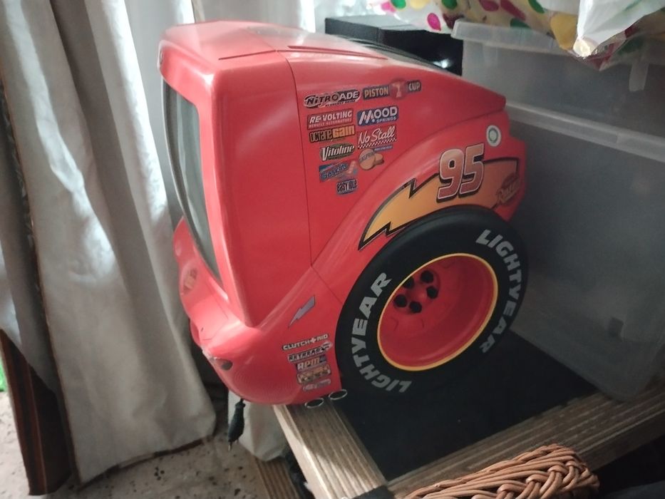 DVD Player Disney CARS, Faísca MacQueen