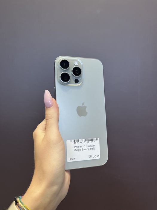 RATY 0% iPhone 16 Pro Max 256 GB BATERIA 98% GWARANCJA 12 miesiecy !!!