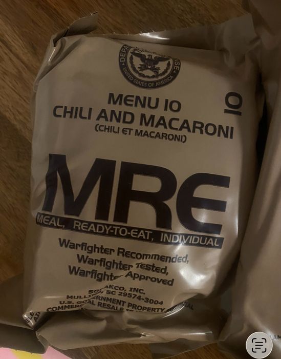 MRE trekking racja żywnościowa losowe menu 18sztuk