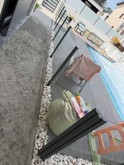 Vedaçao Piscina Vidro