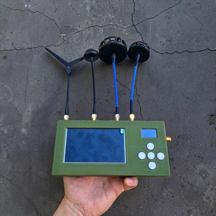 Детектор дронів fpv Stevia Flyt v2.0 (1.2/3.3/5.8/7.5 ГГц) Дрон детектор Чуйка Дзига