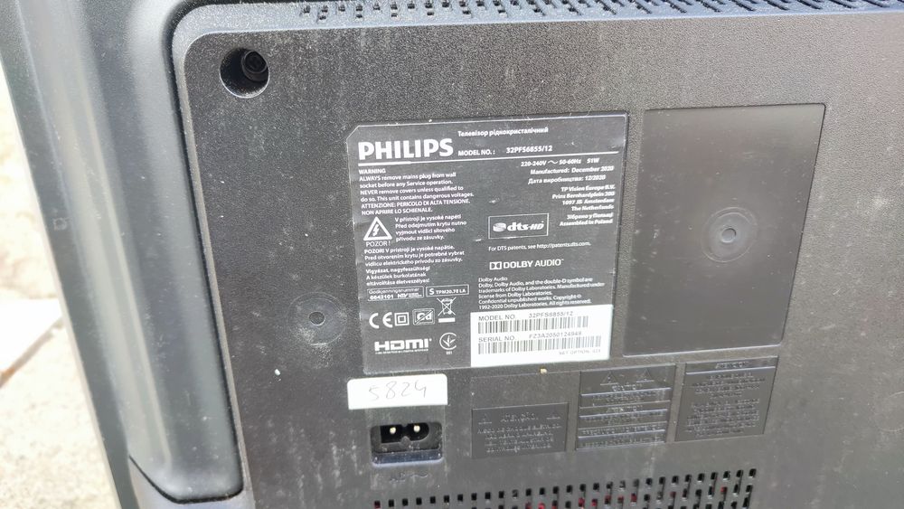Televisão Philips 32PFS6855/12 - peças -