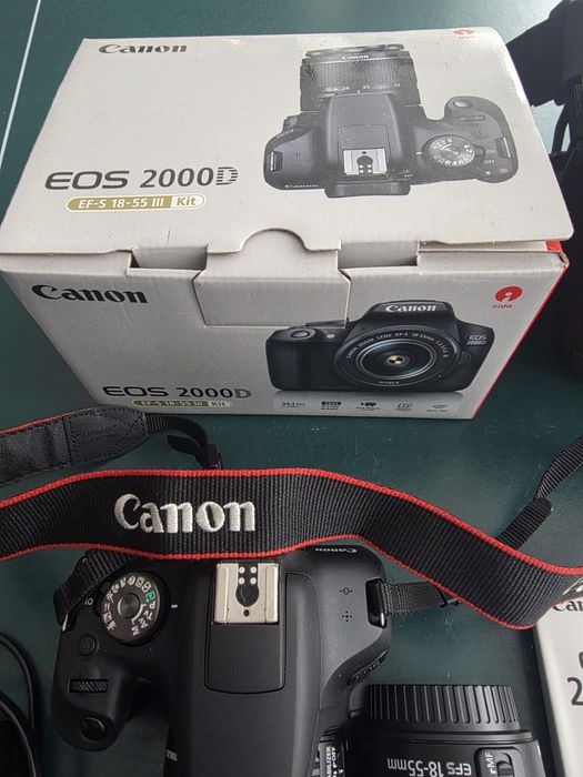 Canon eos 2000d como nova