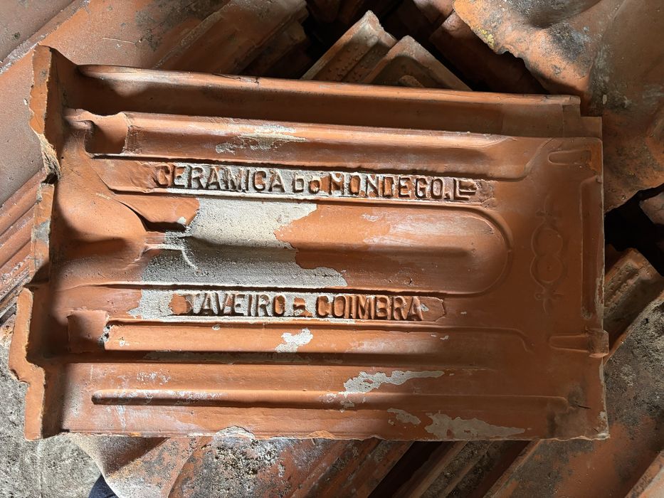 Telha taveiro ceramica mondego