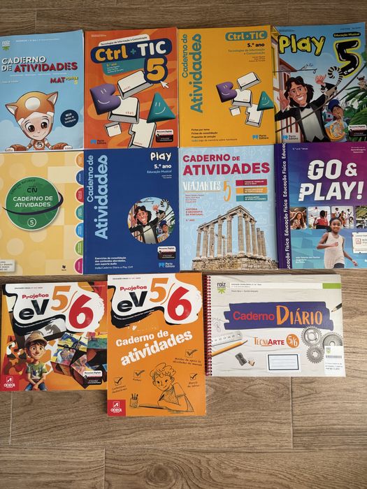 Cadernos de atividades 5.º ano/6.º ano