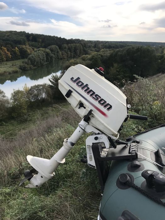 Лодочный Мотор и лодка.