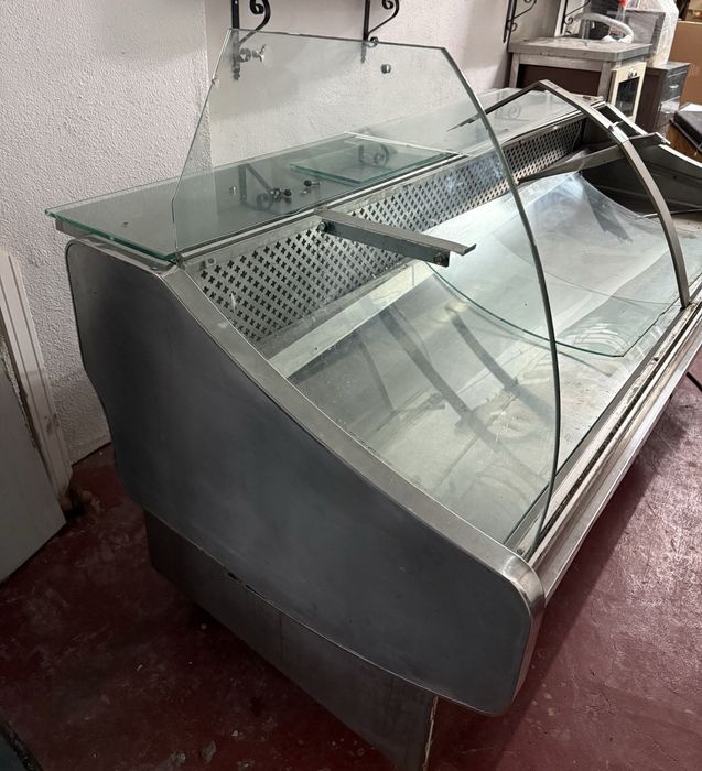 Vitrina Italiana Frimar 2m (Motor OK / C/ 1 Vidro lateral Partido)