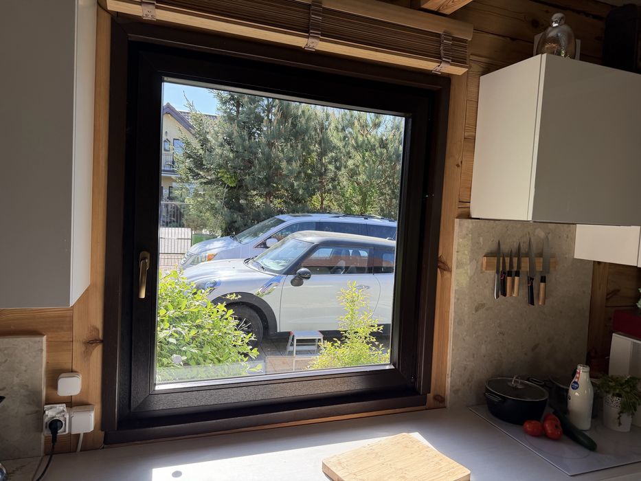 Okno PCV dwuszybowe 1200 x 1310 roleta gratis
