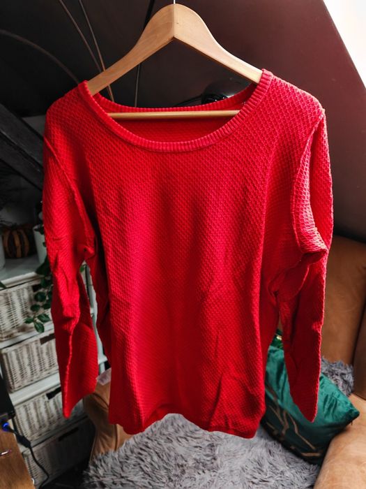 Czerwony sweter rozm xl