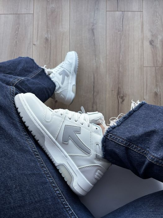 Off-White Out of Office Grey White