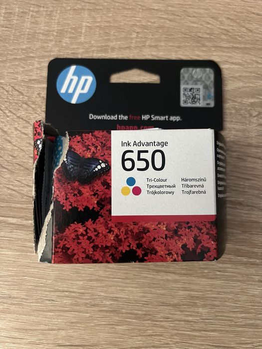 Tusz do drukarki hp 650