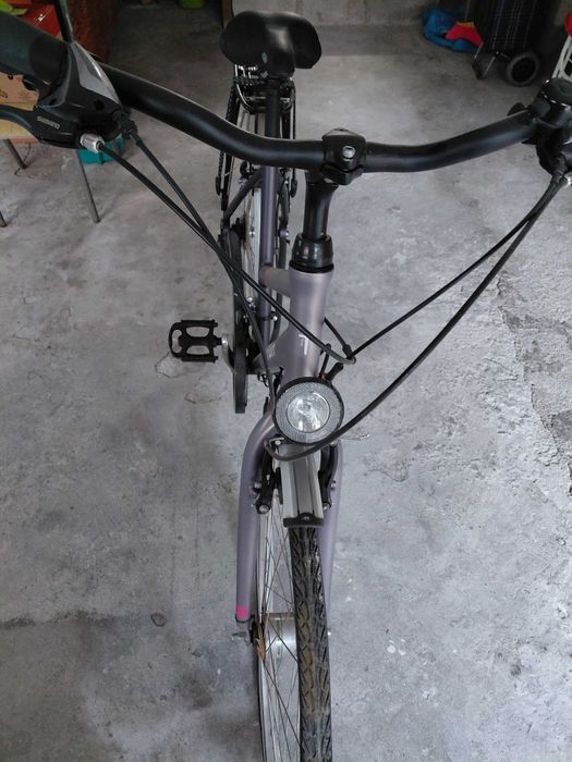 Bicicleta híbrida Riverside (VTC) 8 velocidades