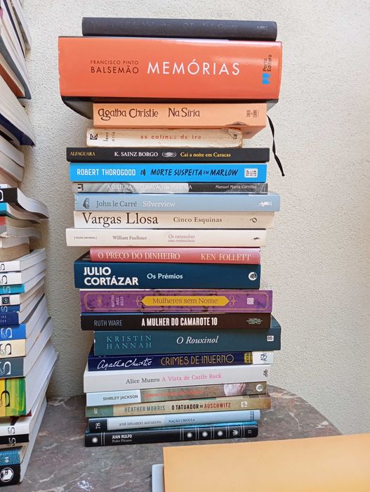 Livros Ken Follett, Truman Capote, Nicholas Sparks, John Le Carre