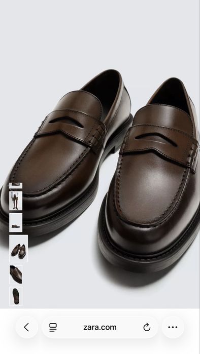 Лофери Zara 41 розмір