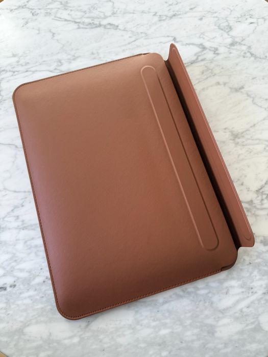 Skórzane etui MacBook Air 13,6 Leather Case Brown Elegancja Biznesowa Ochrona Premium