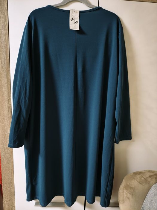 Prosta elegancja sukienka w dużym rozmiarze Plus Size 50/54