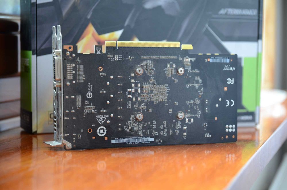 MSI Geforce GTX 1050 TI 4 GB