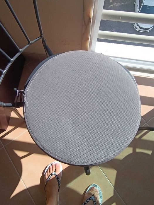 Conjunto de mesa +2 cadeiras para jardim / varanda