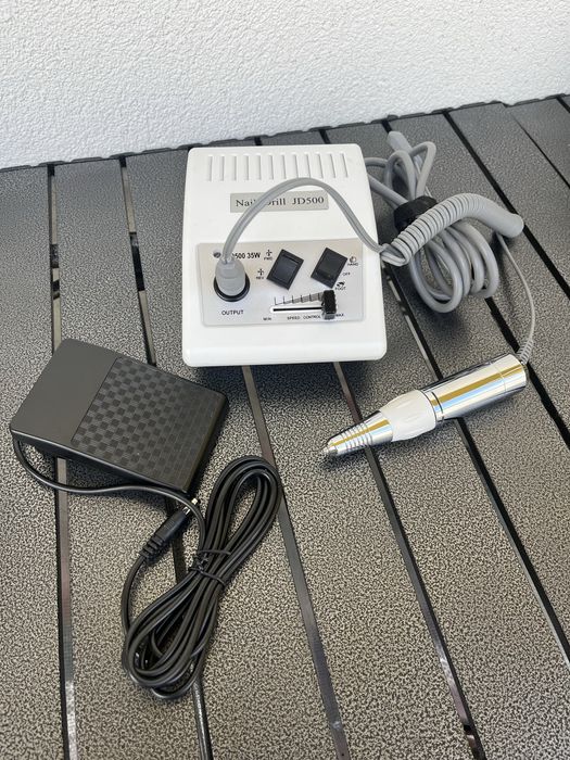 Frezarka do manicure Nail Drill JD500 | Uszkodzona | Na części lub do naprawy
