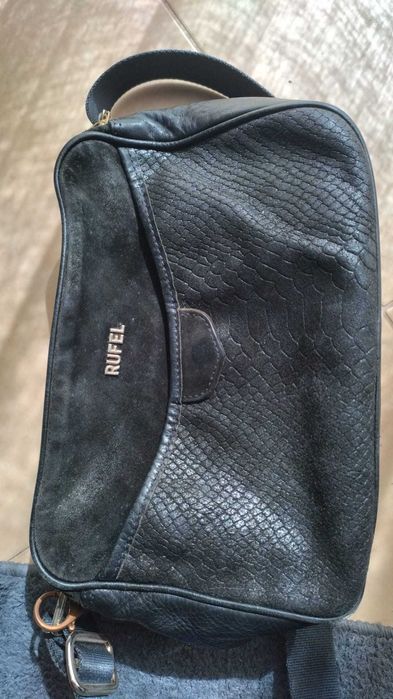 Mala/Carteira de Senhora em pele