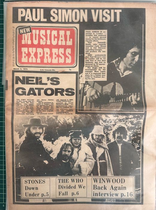New Musical Express - 2 exemplares vintage