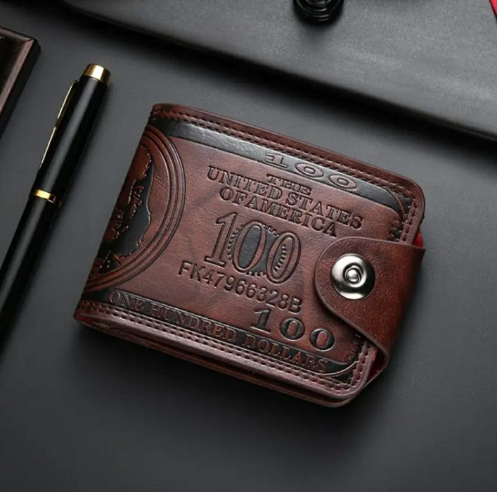 Сувенірний гаманець з гравіюванням “100 доларів”