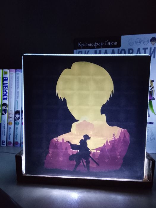 Аніме-світильник нічник / светильник ночник/ Подарунок для фанатів ані