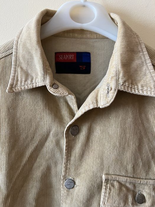 Camisa bombazine homem S oversize