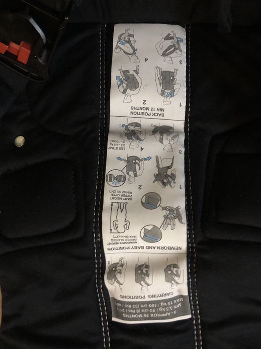Baby Bjorn Baby Carrier WE nosidełko czarny