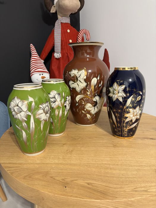 komplet wazonów z Chodzieży