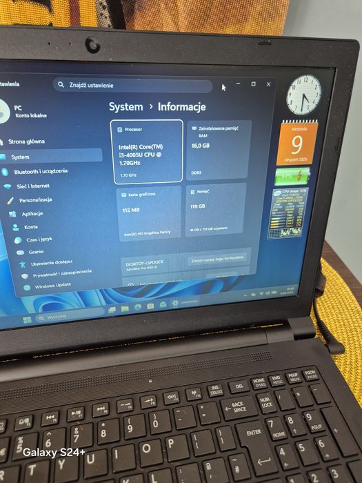 Toschiba satelite PRO r50-B / 4 gen / 16 GB ram