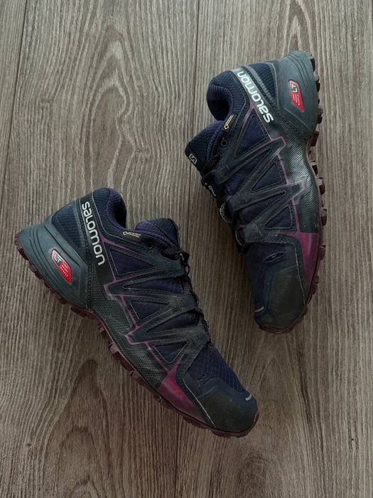 Damskie Trekkingowe Wodoodporne Buty Salomon Speedcross Varid  2